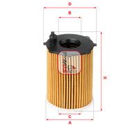 S 5128 PE SOFIMA Filtro olio per ALFA ROMEO,CHRYSLER,FIAT,LANCIA