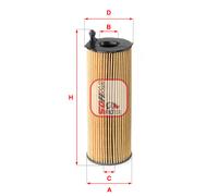 S 5168 PE SOFIMA Filtro olio per LAND ROVER