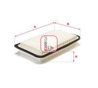 S 5503 A SOFIMA Filtro aria per OPEL,SUZUKI,VAUXHALL