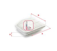 S 5822 A SOFIMA Filtro aria per LEXUS,TOYOTA