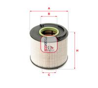 S 6015 NE SOFIMA Filtro carburante per AUDI,PORSCHE,VW