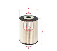 S 6020 NE SOFIMA Filtro carburante per FORD,VOLVO