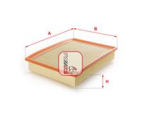 S 6810 A SOFIMA Filtro aria per FORD,SEAT,VW