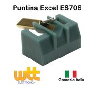 Puntina Diamante Zaffiro Stilo per EXCEL ES-70E ES70E EXCEL Sound