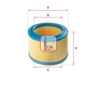 S 7239 A SOFIMA Filtro aria per CITROËN,LADA,PEUGEOT