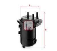 S 7520 NR SOFIMA Filtro carburante per RENAULT