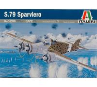 S.79 Sparviero Aircraft Plastic Kit 1:72 Model ITALERI