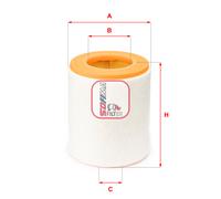 S 7A48 A SOFIMA Filtro aria per AUDI