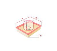 S 8630 A SOFIMA Filtro aria per FIAT