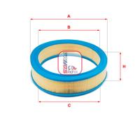 S 9040 A SOFIMA Filtro aria per FIAT