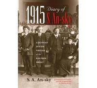S. A. An-sky 1915 Diary of S. an-sky (Copertina rigida)