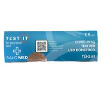S.A.L.O. Pharma TEST ANTIGENICO RAPIDO COVID-19 TEST IT AUTODIAGNOSTICO DETERMINAZIONE QUALITATIVA ANTIGENI SARS-COV-2 IN TAMPONI NASALI MEDIANTE IMMUNOCROMATOGRAFIA