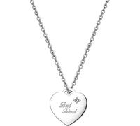 S’AGAPÕ Collana da donna di s'agapò della collezione be my always. Collana in acciaio con cuore e cristalli. Lunghezza 445 mm. La referenza è sbm01