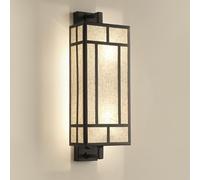 s Applique ? Applique per Lampada da Notte Rettangolare, Lampada Nera Vintage per Soggiorno corridoio Studio-A