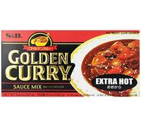S&B Golden Curry Sauce Mix, Extra Hot, 8.4-Ounce