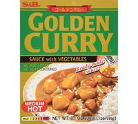 S&B Preparato per Curry Giapponese Golden (Medio Piccante) 230 gr