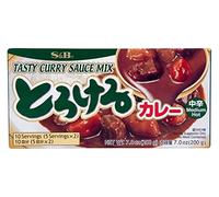 S&B Preparato per Curry Giapponese, Medio-Piccante - 200 gr
