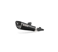 Silenziatore posteriore in titanio Slip-On Line Akrapovic, nero-grigio