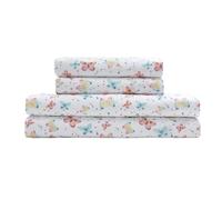 S bana infantil MALLARY BY MATTHEW de microfibra 100 % supersuave con estampado de mariposas de acuarela, tama o individual