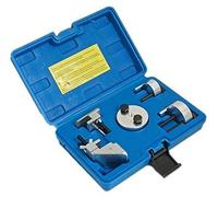 S-BS268 Assieme attrezzi per cinghie trapezoidali elastiche 5 pezzi con custodia