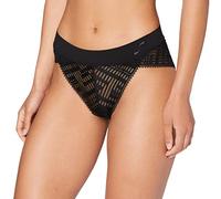 S by sloggi Seven High Leg Brief, Slip, Donna, Nero (Black), L