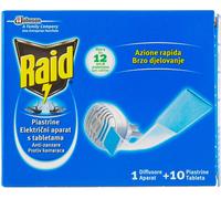 S.C. Johnson Raid Elettroemanatore + 10 Piastrine Pezzi 12 679354