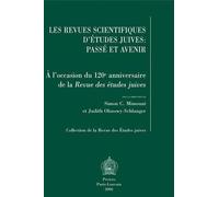 S. C. Mimouni Les Revues Scientifiques D'etudes Juives: Passe Et Ave (Tascabile)