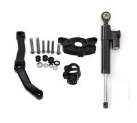 S Compatibile Con Z1000 2010-2013 Ammortizzatori Sterzo Per Motociclette Stabilizza Staffa Di Supporto Kit Di Accessori Universali Regolabili Parti(Black)