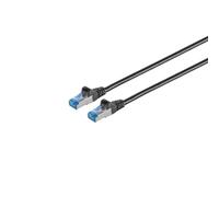 S-Conn 75711 - 0.25 Cavo Patch Nero 25 cm