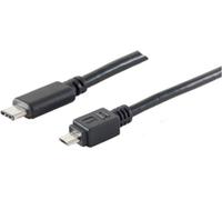 S-Conn 77145-1.8 18m USB C Micro-USB B può essere un cavo USB nero (77145-1.8) NEW