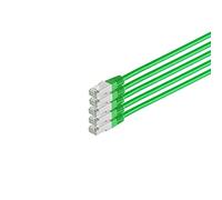 S-Conn RJ45-RJ45, m-m, 1m cavo di rete Cat6 S/FTP (S-STP) Verde - Cavi di rete (m-m, 1m, 1 m, Cat6, S/FTP (S-STP), RJ-45, RJ-45, Verde)