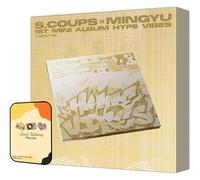 S.COUPS X MINGYU (SEVENTEEN) Album - HYPE VIBES COMPACT Ver.+Pre Order Benefits+BolsVos Exclusive Idol-Inspired Giveaways Package