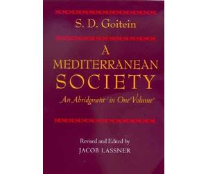 S. D. Goitein A Mediterranean Society, An Abridgment in One Volume (Tascabile)