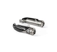 AKRAPOVIC Slip-on Line silenziatore Titanio, carbonio o acciaio inossidabil