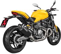S-D12SO8-RTBL SILENZIATORE LINEA SLIP-ON DUCATI MONSTER 821 ABS DARK 2016