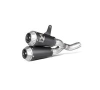 S-D8SO4-CUBTBL/1 - Terminali Scarico Akrapovic Titanio Ducati Monster 797