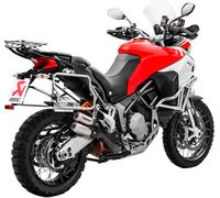 S-D9SO10-HIFFT SLIP-ON LINE MUFFLER TITANIUM DUCATI MULTISTRADA 950 S ABS 2021