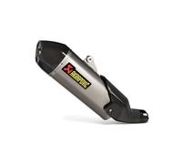 Akrapovic Slip-On Line Titanio Silenziatore posteriore, argento
