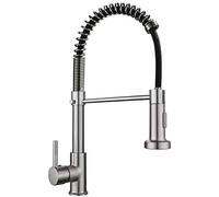 s de Multifuncionales con Rociador Extraíble, 360° Telescópico Frío y Caliente, Acabado Cepillado-B/A, Ideal para
