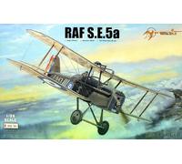 S.E.5a Raf Merit 62402 1:24, Cacciatore Mondiale Cult, Kit, Con Cockpi
