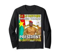 S.E. Le Capitaine Ibrahim TRAORE, President du Faso Maglia a Manica