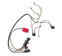 's Electric Car DIY Wire Control Switch Kit with Pedal Overload Protector for Vehicle Accessories High Low Speed Switches Installation Repair Replacement Parts