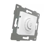 S-EMPOT. BIANCO REGOLATORE LUCE : Ottimizza l'illuminazione della tua casa con questo elegante dimmer. Goditi un'atmosfera accogliente regolando la luce facilmente ed elegante.