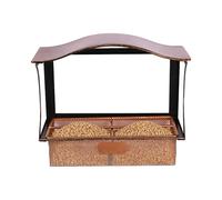 S Finestra per Uccelli - Porta Cibo Impermeabile Divertente, per Finestra Metallico per Uccelli per Interni Esterni Casa Balcone Patio Appartamento