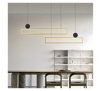 s for Dining Room Modern Minimalist Strip Nordic Lamp and Lanterns Creative Personality for Kitchen (Color : 130CMDimming) (138cmdimming)