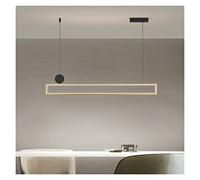 s for Dining Room Modern Minimalist Strip Nordic Lamp and Lanterns Creative Personality for Kitchen (Color : 130CMDimming) (100cmneutral)