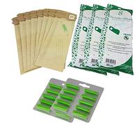 S&G group 24 Sacchi-Filtro e 20 Profumini per Aspirapolvere Folletto VK120, VK121, VK122 Garantiti