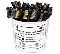 S & G Tool Aid 17370 Secchio Di Pennelli In Ottone, Nylon E Acciaio Da 36 Pezzi