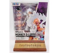 S.H. Figuarts Monkey D. Luffy Gear 5 One Piece Action Figure BANDAI 2024 nuovo