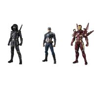 S.H. Figuarts Ronin & Captain America & Iron Man Mark 50 Nano Weapon Set2 3 set
